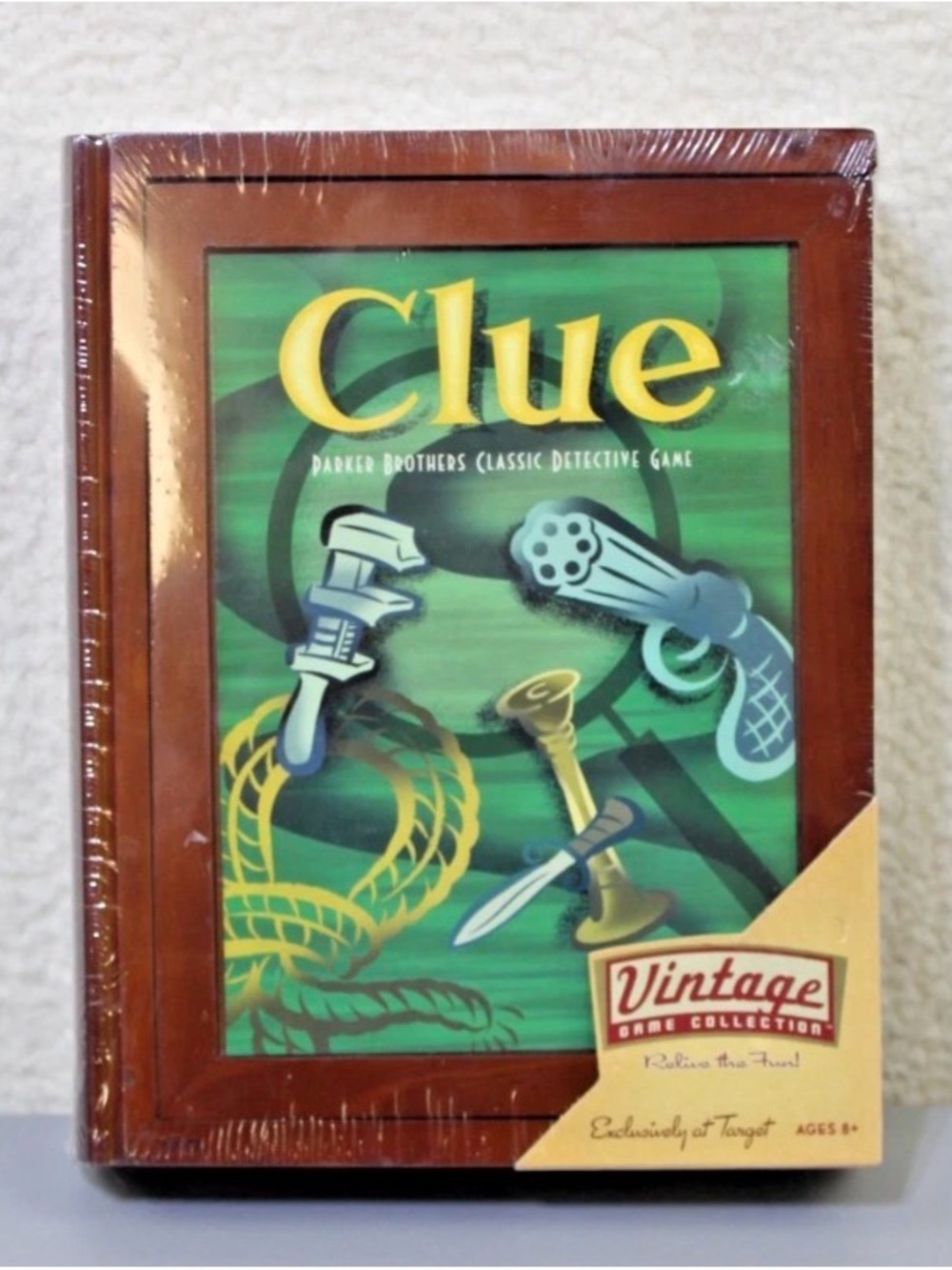 Clue Vintage Game Collection Board Game - Green and Brown